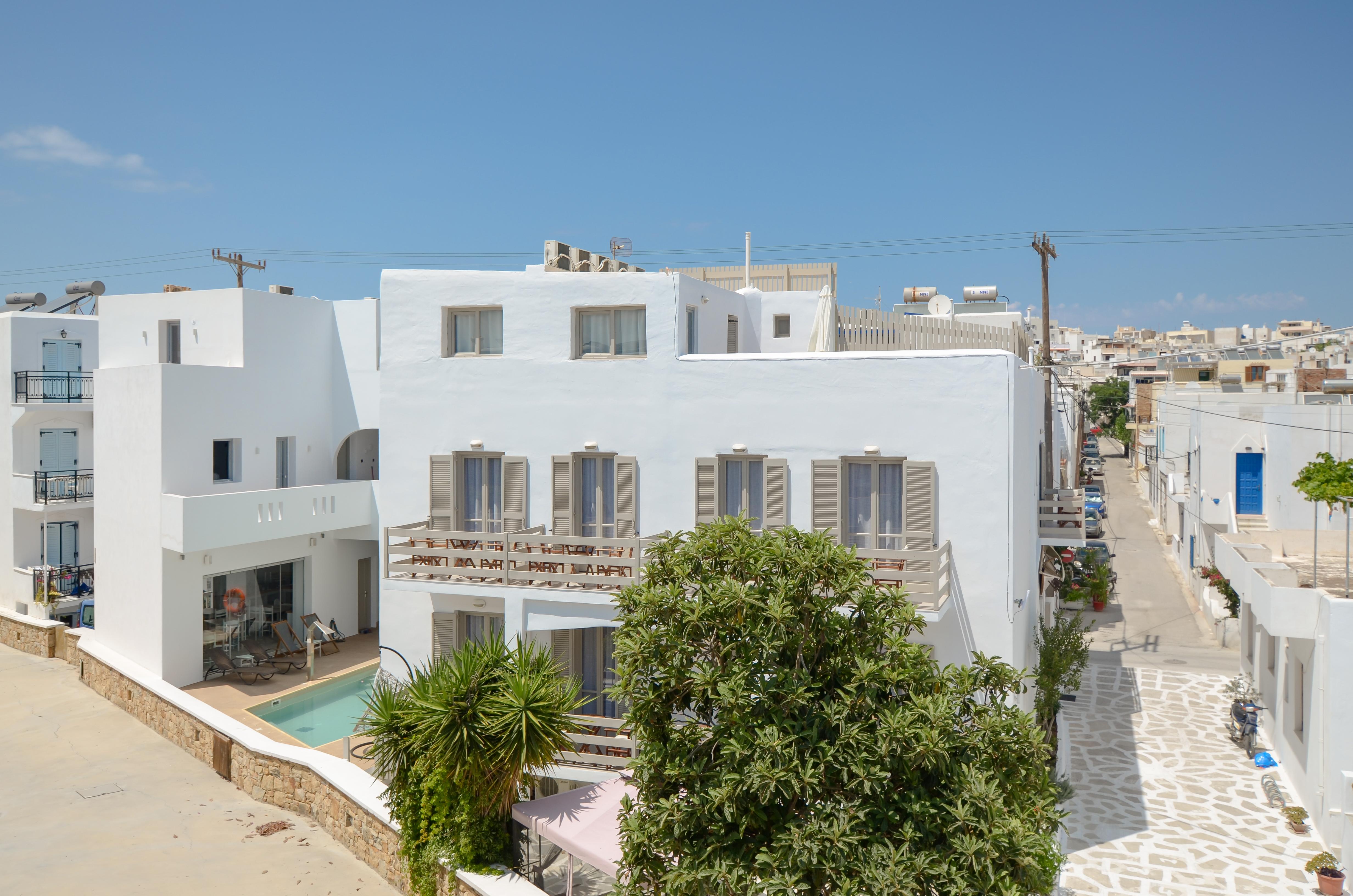 Argo Hotell Naxos City Eksteriør bilde